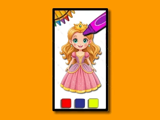BTS Princess Coloring Book