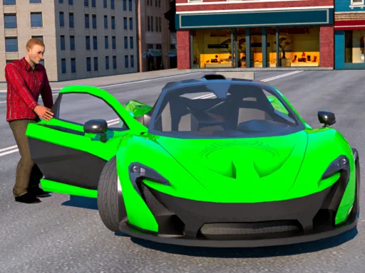 City Car Pick And Drop Game