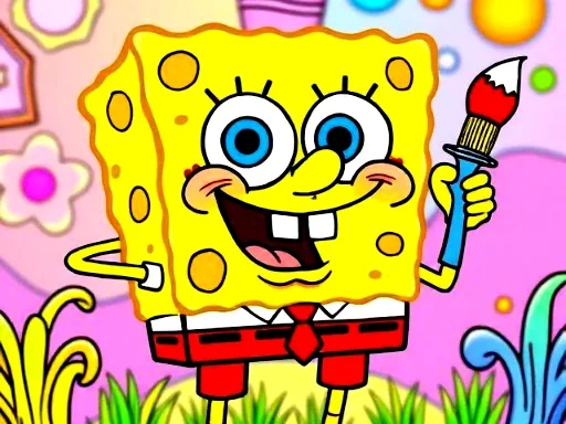 Easy Coloring Spongy Adventure