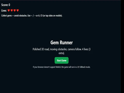 Gem Runner