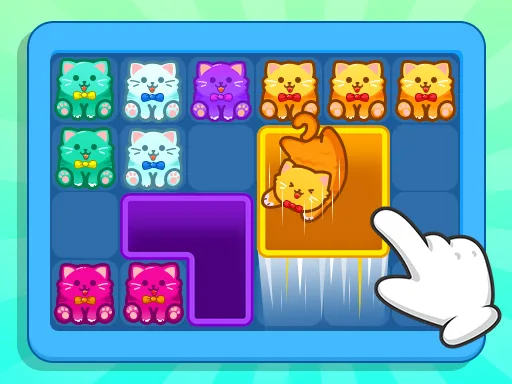 Meow Block Color Collect