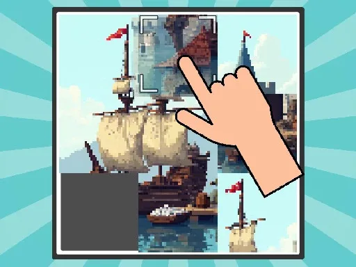 Pixel Slide Puzzle
