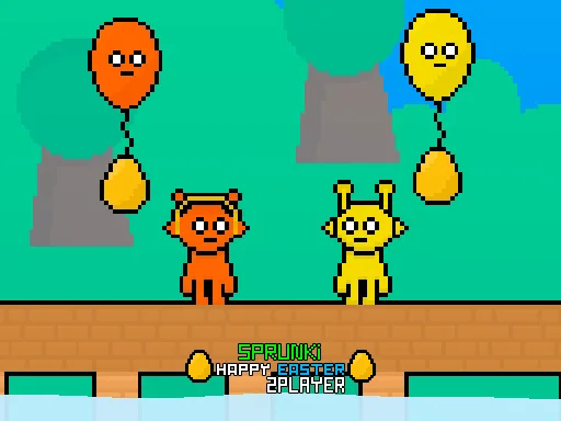 Sprunki Happy Easter 2Player
