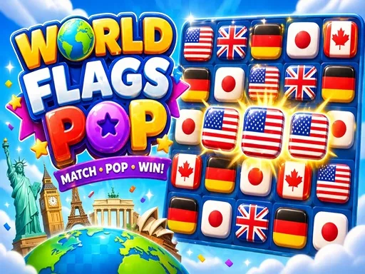 World Flags Pop